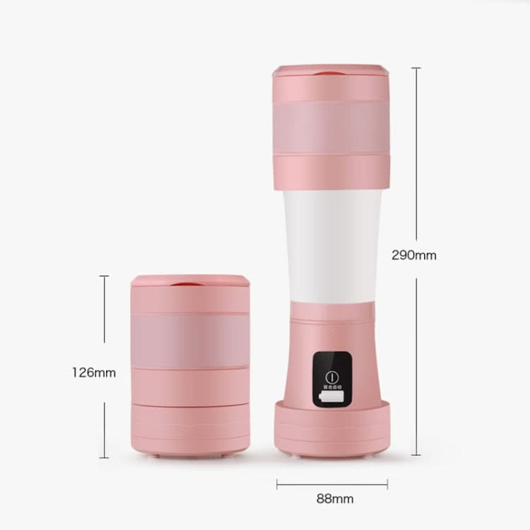 Folding Mini Juicer Household Multifunctional Portable Telescopic USB Charging Juicer Cup Reluova