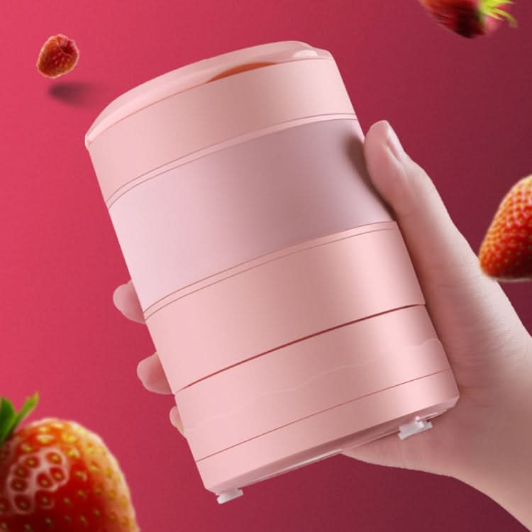 Folding Mini Juicer Household Multifunctional Portable Telescopic USB Charging Juicer Cup Reluova