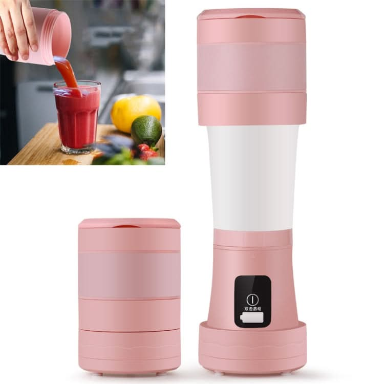 Folding Mini Juicer Household Multifunctional Portable Telescopic USB Charging Juicer Cup