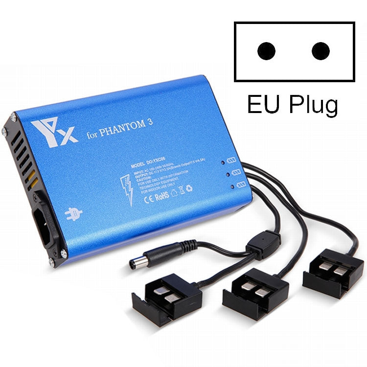 4 in 1 Parallel Power Hub Intelligent Battery Controller Charger for DJI Phantom 3 Standard SE FPV Drone My Store