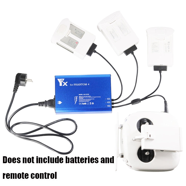 For DJI Phantom 4 Pro Advanced+ Charger  4 in 1 Hub Intelligent Battery Controller Charger My Store