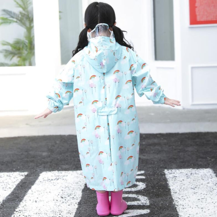 Cartoon Children Raincoats Waterproof Raincoat with Schoolbag My Store