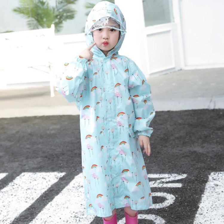 Cartoon Children Raincoats Waterproof Raincoat with Schoolbag My Store