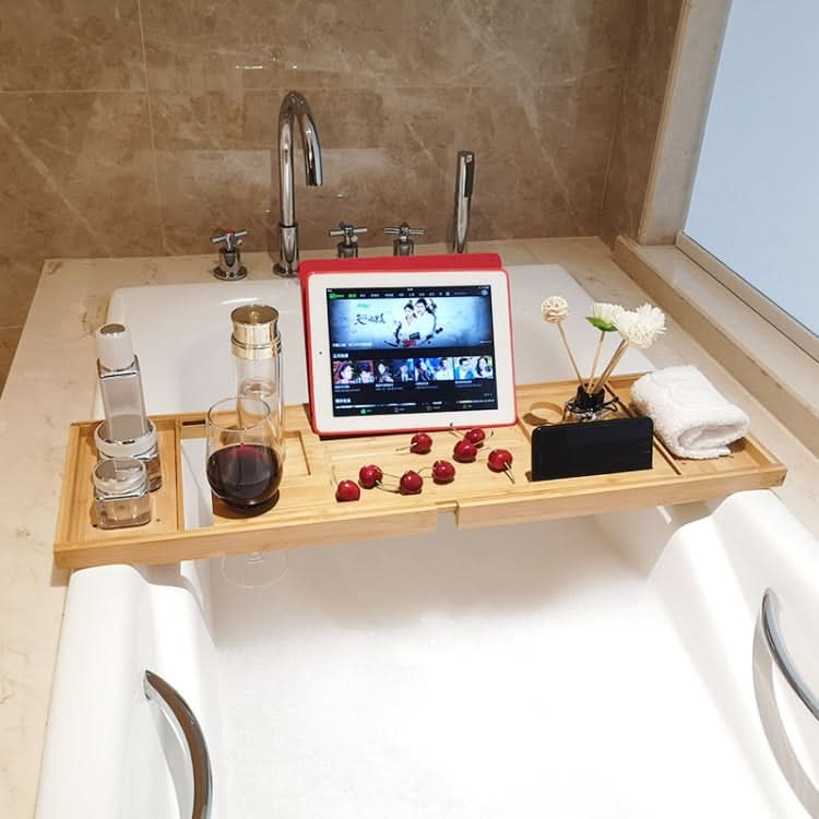 Bathtub Wine Mobile Phone Tablet Stand Bathtub Shelf Tray Shelf Rack