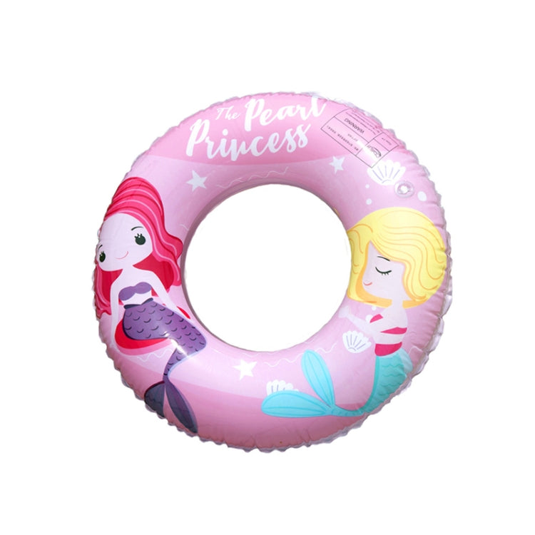 Cartoon Mermaid Pattern Thickened PVC Children Swimming Ring Reluova