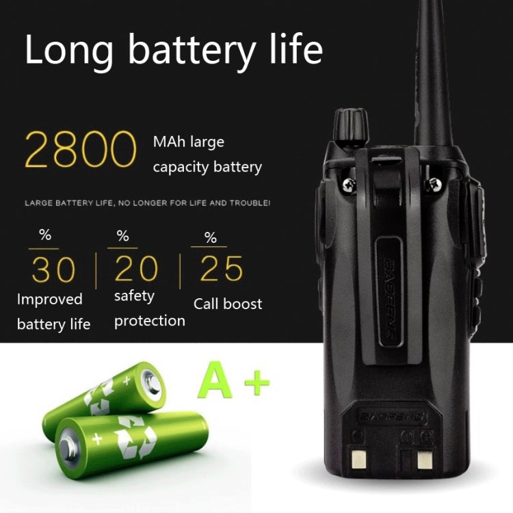 Baofeng UV-8D 8W High-power Dual-transmit Button Multifunctional Walkie-talkie Reluova