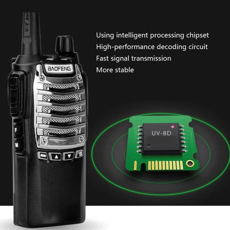 Baofeng UV-8D 8W High-power Dual-transmit Button Multifunctional Walkie-talkie