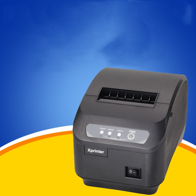 Xprinter XP-Q200II Thermal Small Receipt Printer Catering And Kitchen Receipt Printer 80mm Cutter