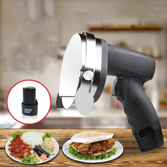 Electric Barbecue Slicing Machine Rechargeable Handheld Barbecue Slicing Knife EU Plug - Reluova