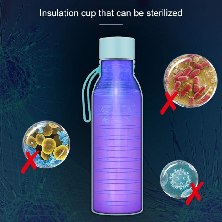 Ultraviolet Sterilization Intelligent Disinfection USB Charging Stainless Steel Vacuum Flask - Reluova