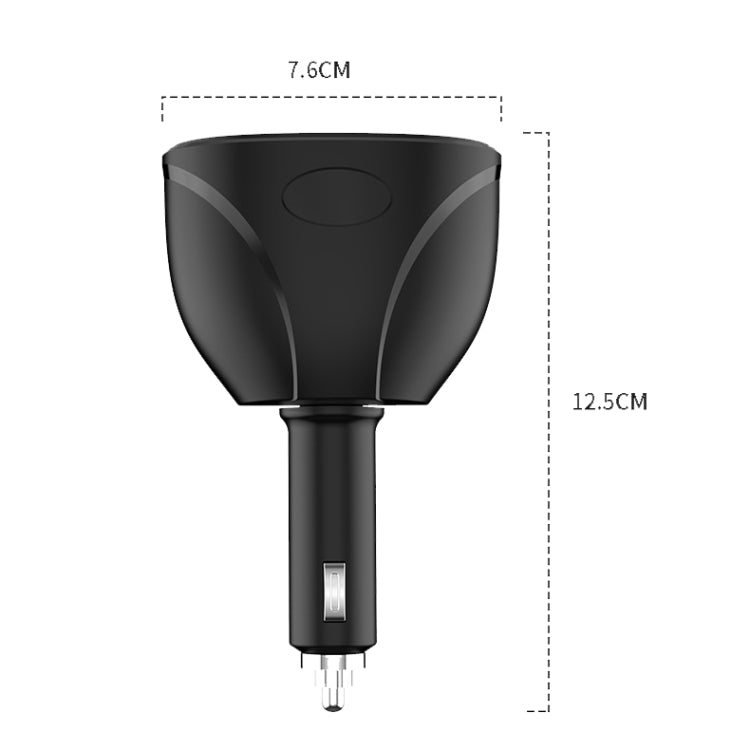 Cigarette Lighter Car Charger Dual USB QC 3.0 Dual Fast Charging 6A Car Charger ÎҵÄÉ̵ê