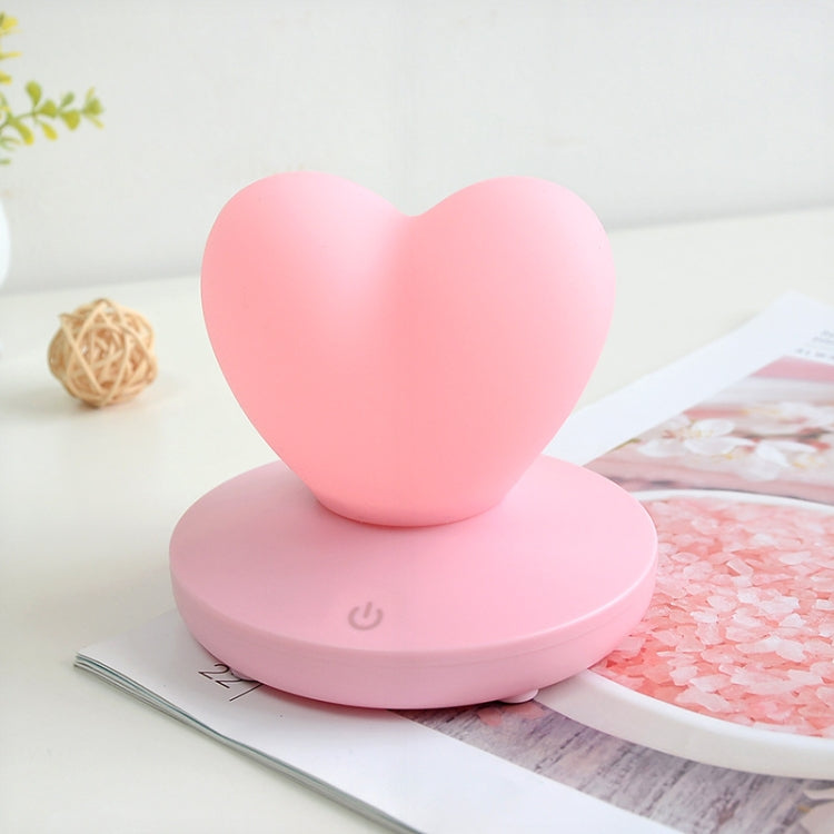 USB Bedside Nursing Night Light Romantic Love Heart Touch Sensing Light My Store