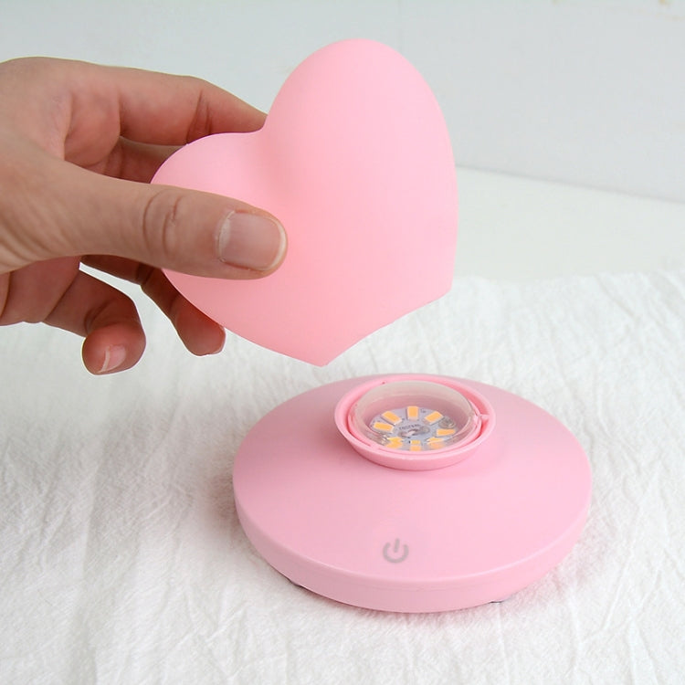 USB Bedside Nursing Night Light Romantic Love Heart Touch Sensing Light My Store