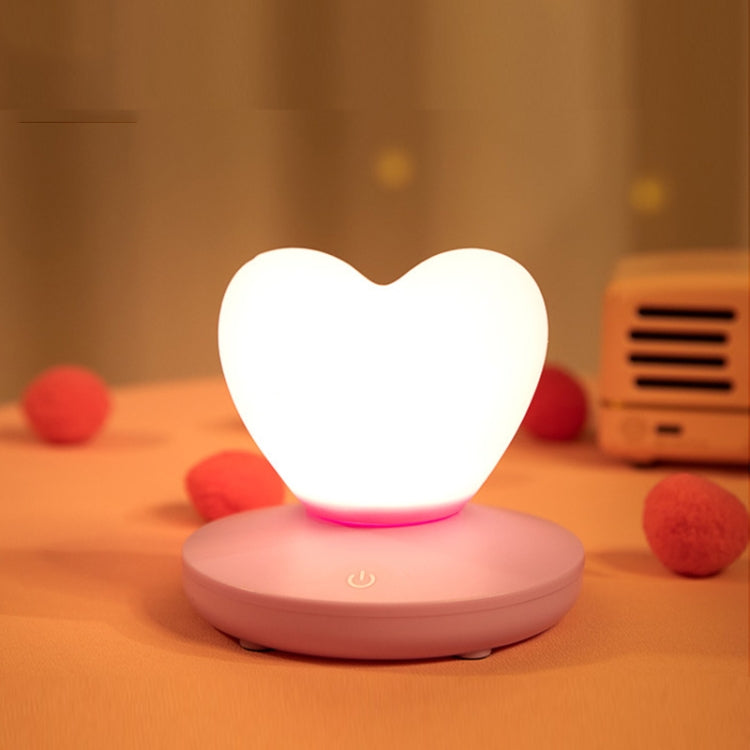 USB Bedside Nursing Night Light Romantic Love Heart Touch Sensing Light My Store