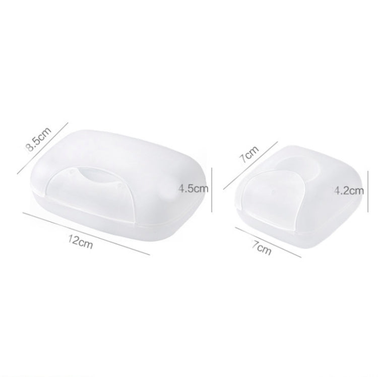 Travel Handmade Soap Dish Portable With Lid Lock Drain Seal Soap Dish