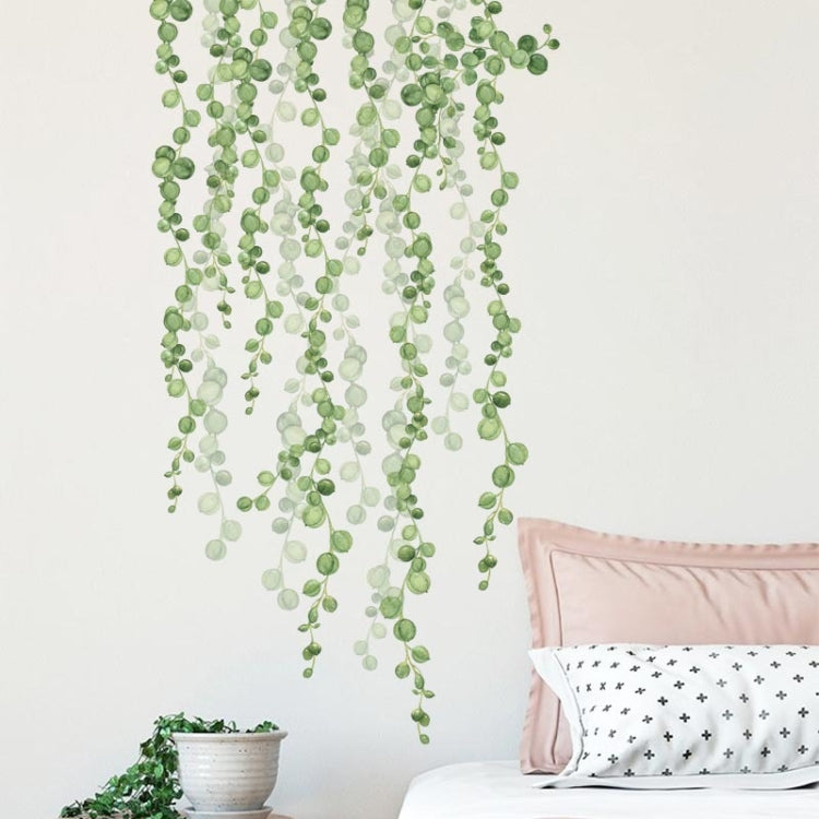 Green Leaf Self-adhesive Removable Wall Stickers My Store