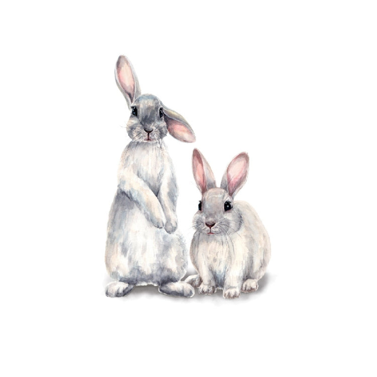 Two Rabbits Home Decoration Removable Wall Stickers My Store