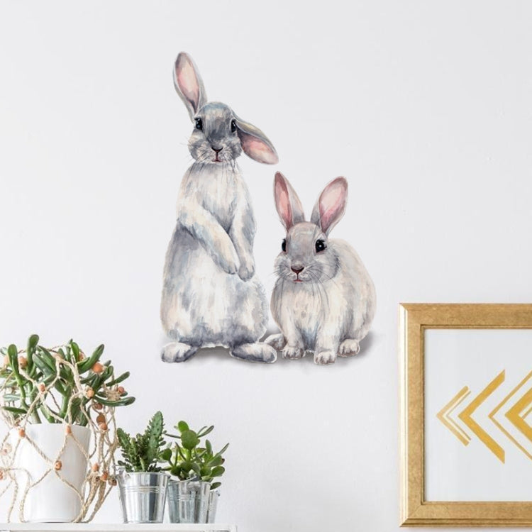 Two Rabbits Home Decoration Removable Wall Stickers My Store