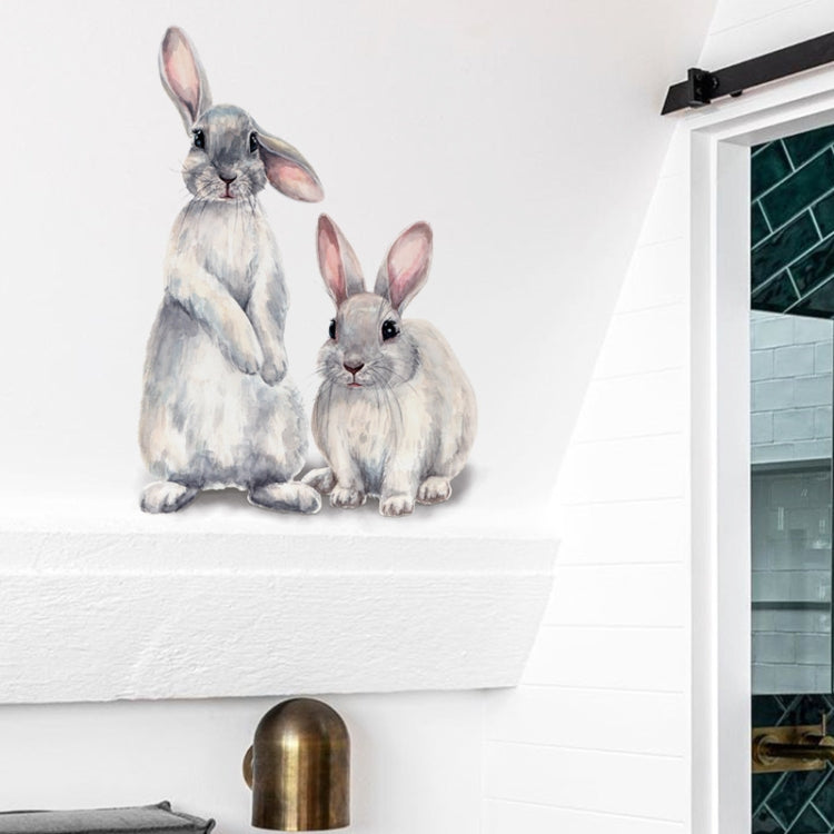 Two Rabbits Home Decoration Removable Wall Stickers My Store