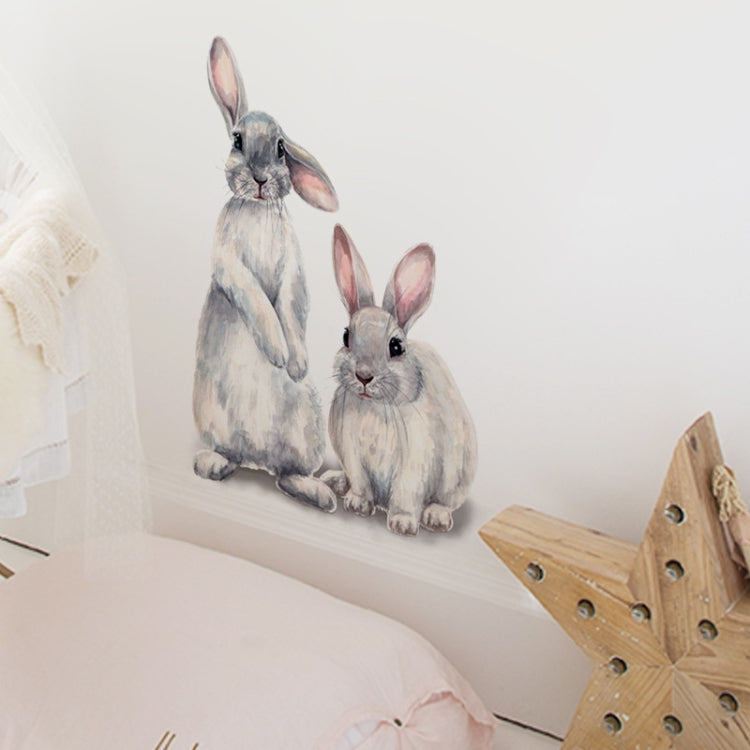 Two Rabbits Home Decoration Removable Wall Stickers My Store