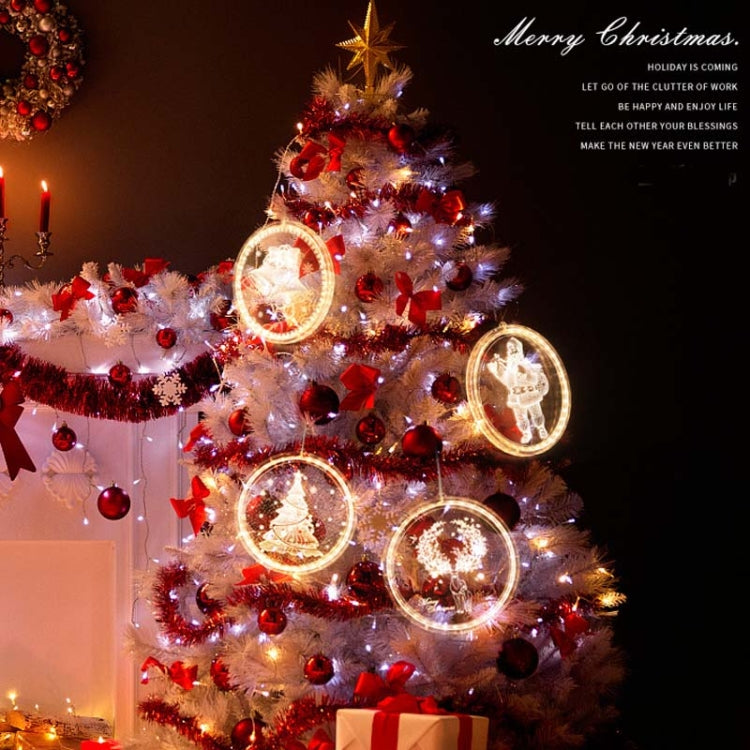 Christmas Decoration Light LED Holiday 3D Hanging Lamp