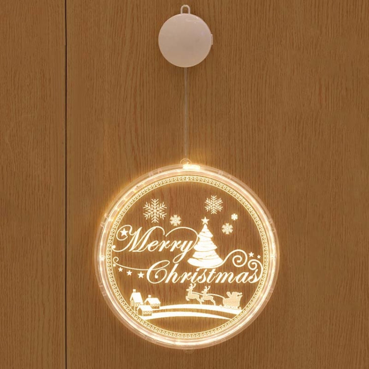 Christmas Decoration Light LED Holiday 3D Hanging Lamp