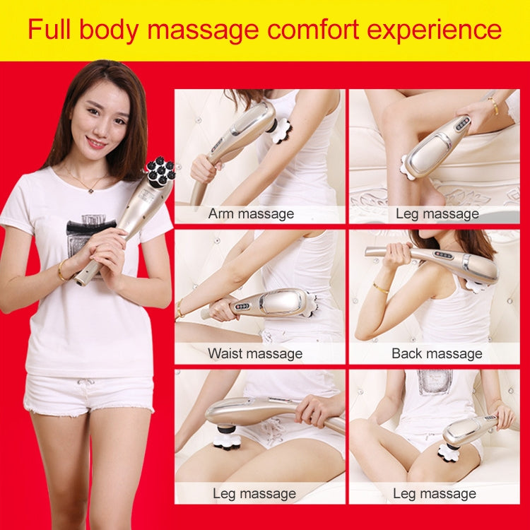 Rechargeable Dolphin Massager Electric Cervical Massage Stick Reluova