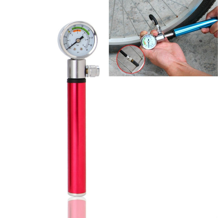 Bicycle Manual Mini Air Pump Bicycle Universal Air Pump Bicycle Outdoor Riding Portable Air Pump Reluova