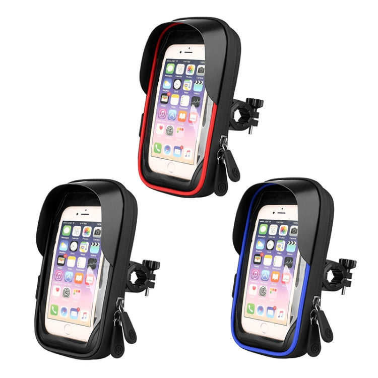 Mountain Bike Card Holder Touch Screen Mobile Phone Holder Motorcycle Electric Vehicle Waterproof Navigation Bracket Shade Mobile Phone Holder