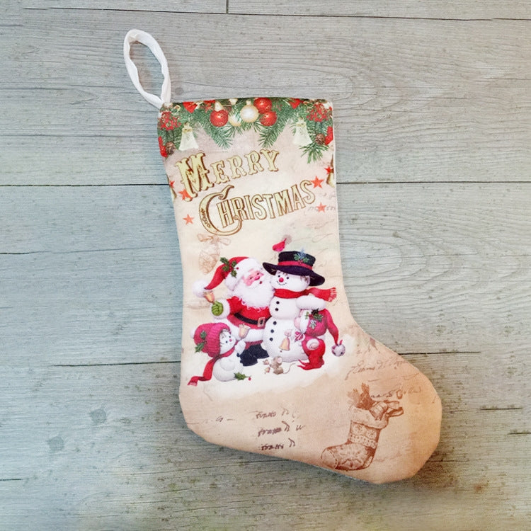 Christmas Stockings Pendant Christmas Decoration Gift Bag