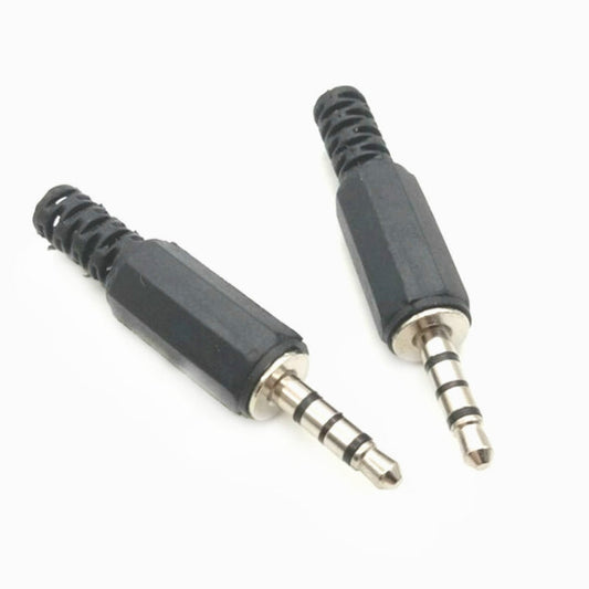 30 PCS Headphone Plug 3.5mm Four Pole Audio Head DIY Welding Head My Store