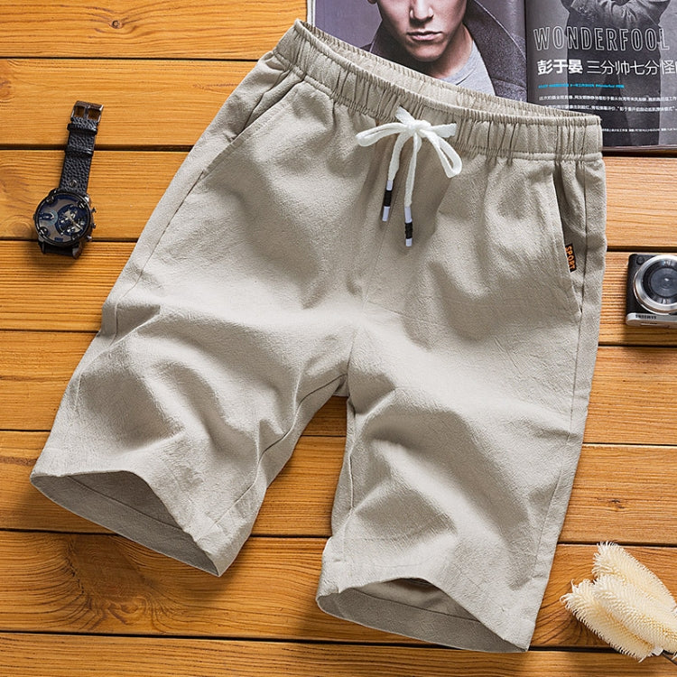 Cotton Linen Casual 5-point Sport Shorts Pants