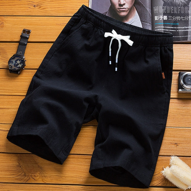 Cotton Linen Casual 5-point Sport Shorts Pants