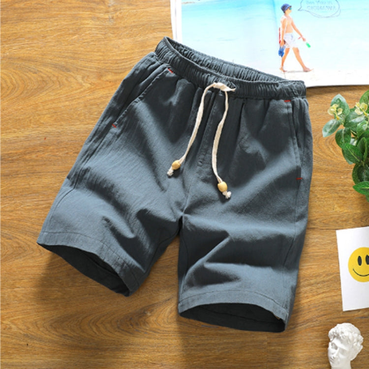 Casual Loose Cotton Linen Five-point Shorts