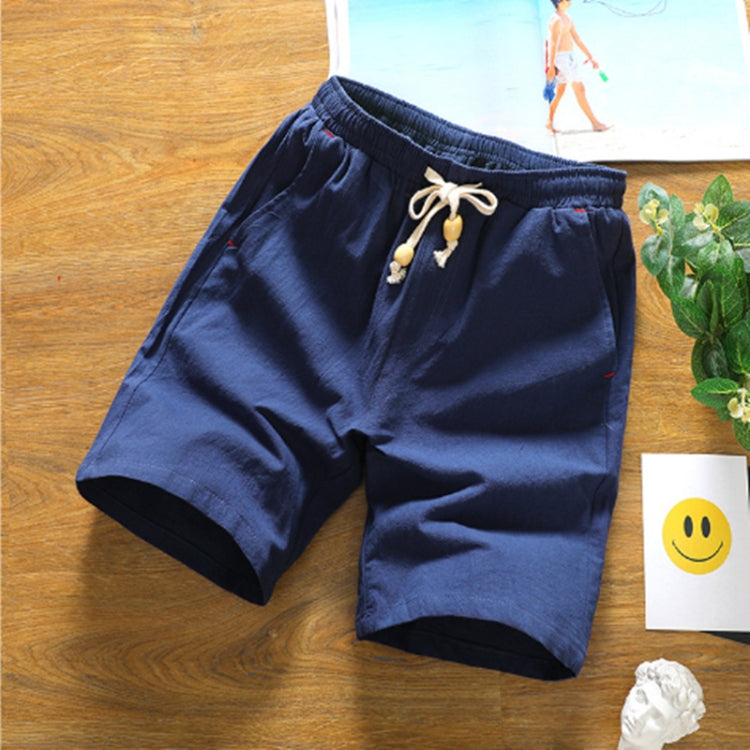 Casual Loose Cotton Linen Five-point Shorts