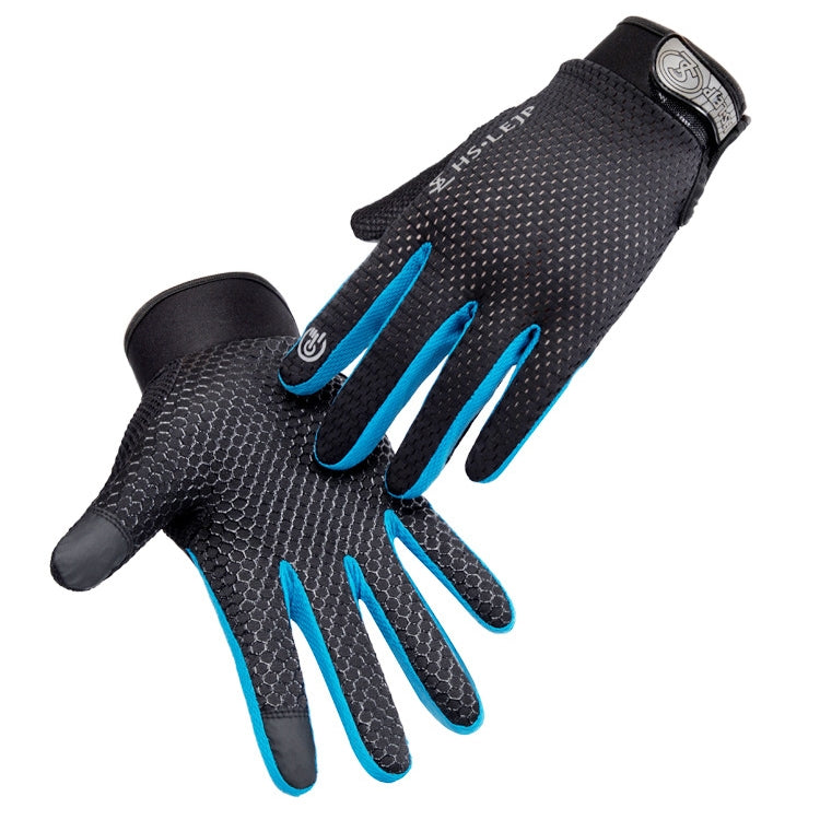 HSLEJP Outdoor Sports Breathable Touch Screen Antiskid Cycling Full Finger Gloves Reluova