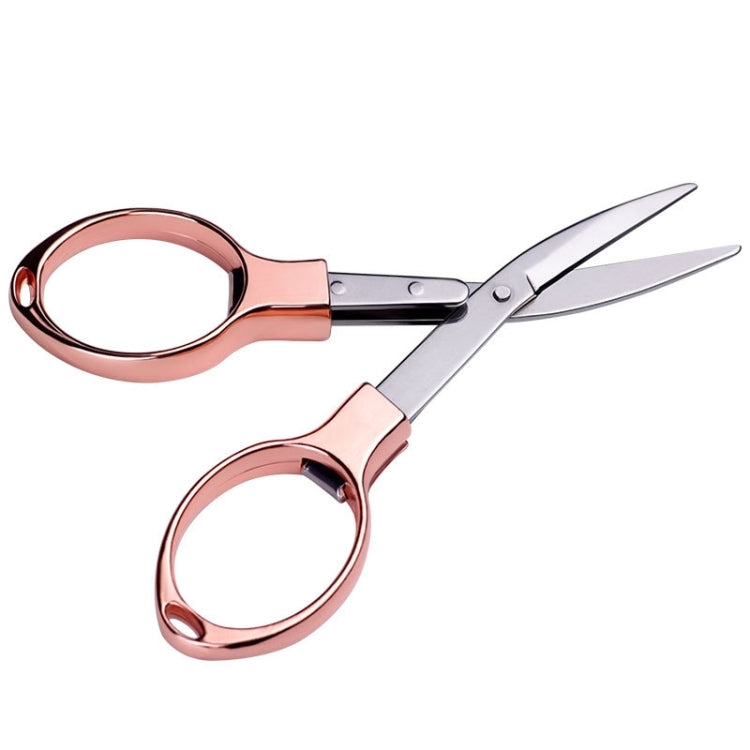 5 PCS Fishing Special Scissors Foldable Stainless Steel Fishing Tackle, Style:Plastic Handle, Color:Color Random Delivery Reluova