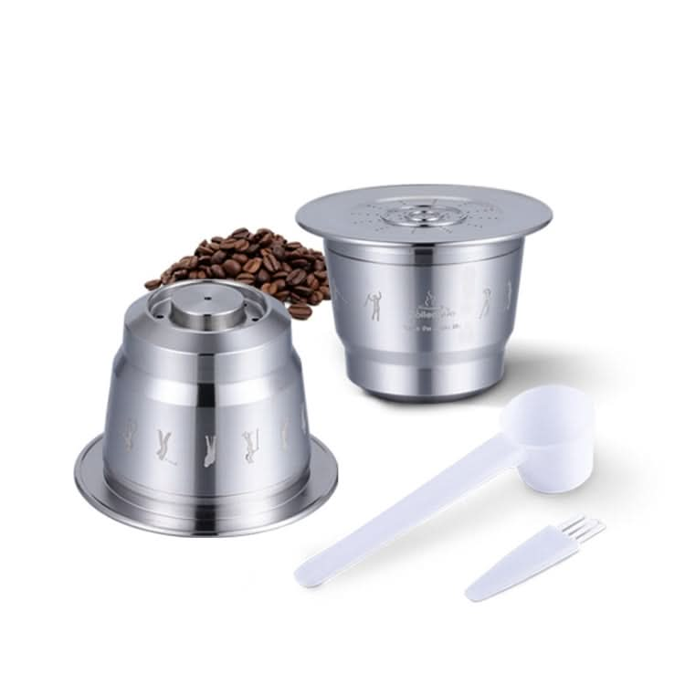 Reusable Stainless Steel Coffee Capsules with Multiple Filling Coffee Filters - Reluova