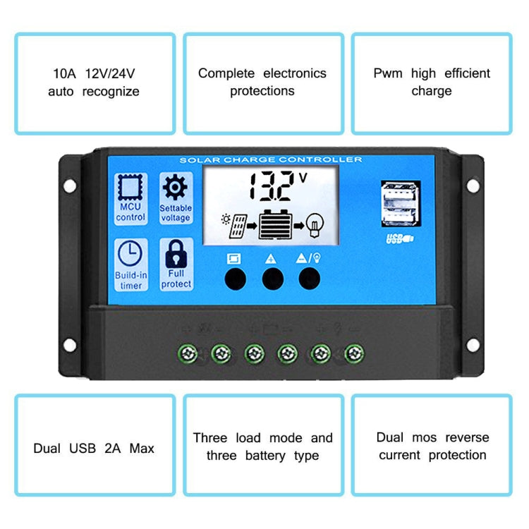 Street Lamp Smart Lighting Charging Solar Controller