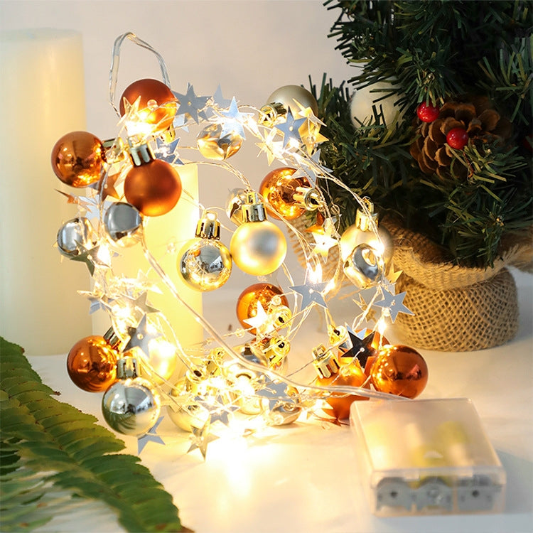 2m 20LEDs Christmas String Lights Christmas Bells Ball Decoration Lamp My Store