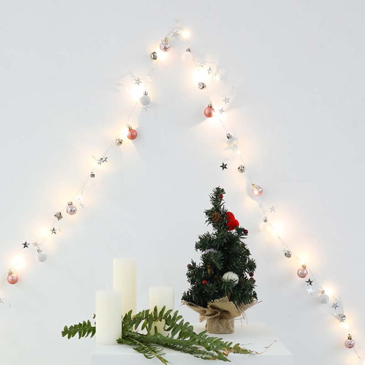 2m 20LEDs Christmas String Lights Christmas Bells Ball Decoration Lamp My Store