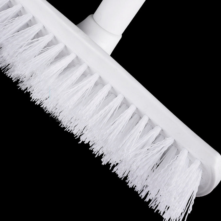 Retractable Floor Brush Bathroom Cleaning & Wiping Dual Purpose Brush Long-handled Bristle Floor Brush