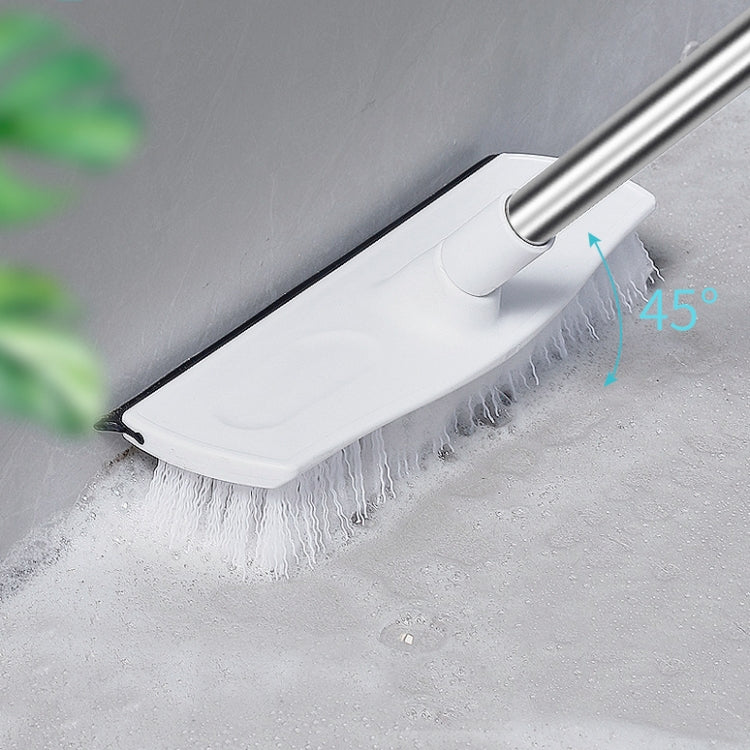 Retractable Floor Brush Bathroom Cleaning & Wiping Dual Purpose Brush Long-handled Bristle Floor Brush My Store