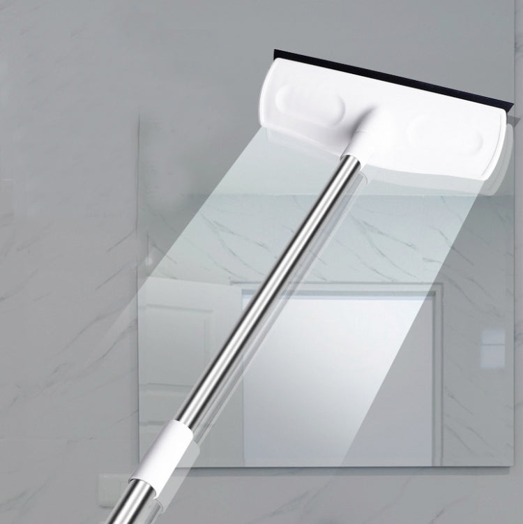 Retractable Floor Brush Bathroom Cleaning & Wiping Dual Purpose Brush Long-handled Bristle Floor Brush My Store