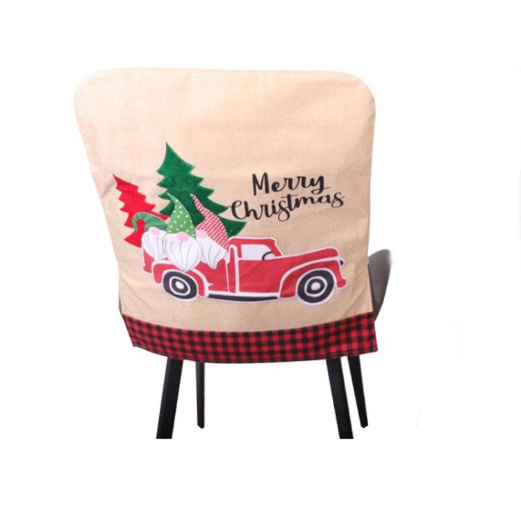 Christmas Decoration Seat Cover Linen Handicraft Household Seat Cover My Store