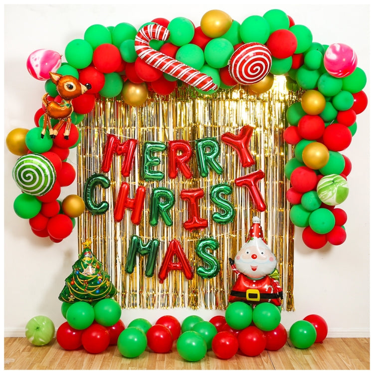 Christmas Balloon Set Merry Christmas Party Background Decoration My Store