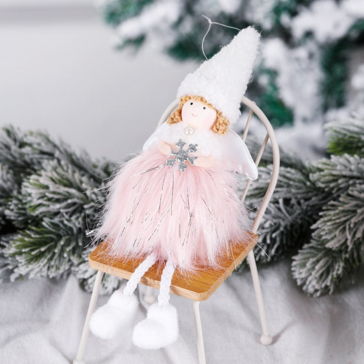 Christmas Decoration Plush Girl Angel Pendant Christmas Tree Pendant Gift My Store