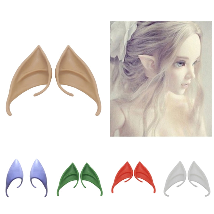 1pair  Halloween Elf Latex Ears Cosplay Props-Reluova