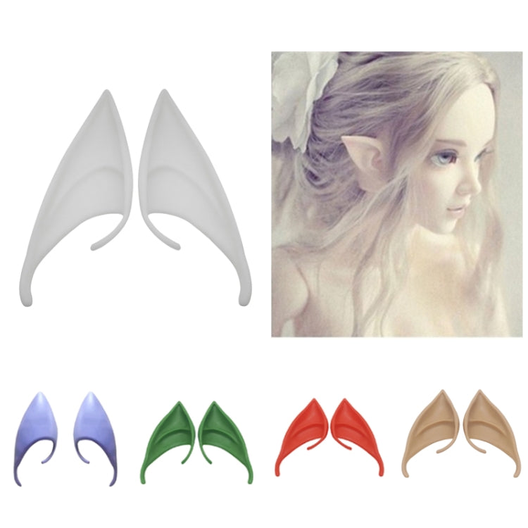 1pair  Halloween Elf Latex Ears Cosplay Props-Reluova