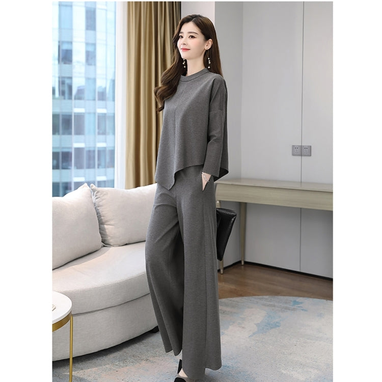 Autumn New Style Wide-Leg Pants Suit